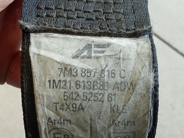 bontott VW SHARAN Hátsó Biztonsági Öv Szett