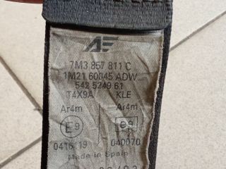 bontott VW SHARAN Hátsó Biztonsági Öv Szett