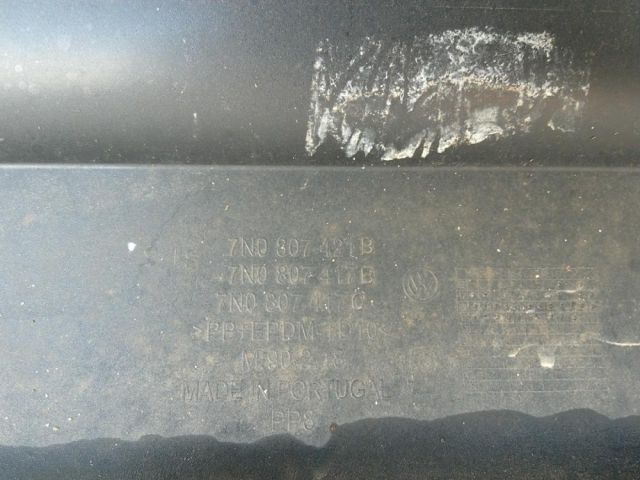 bontott VW SHARAN Hátsó Lökhárító (Üresen)