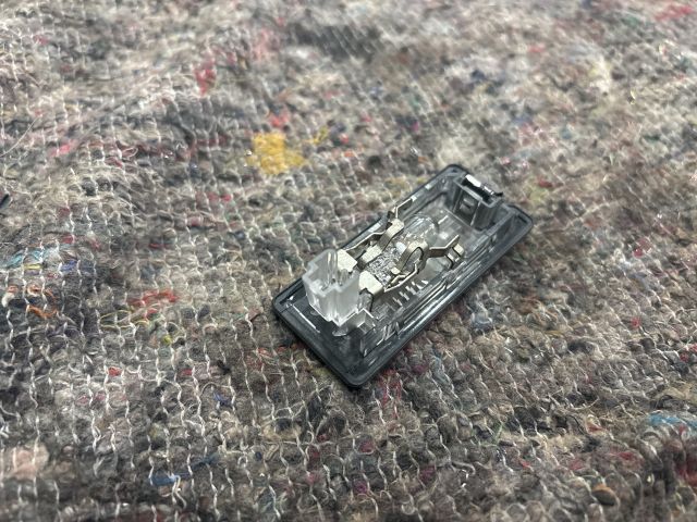 bontott VW SHARAN Hátsó Rendszámtábla Világítás