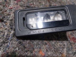 bontott VW SHARAN Hátsó Rendszámtábla Világítás