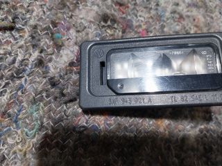 bontott VW SHARAN Hátsó Rendszámtábla Világítás