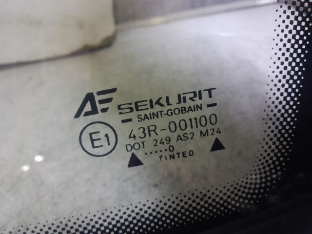 bontott VW SHARAN Jobb C Oszlop Oldalablak Üveg