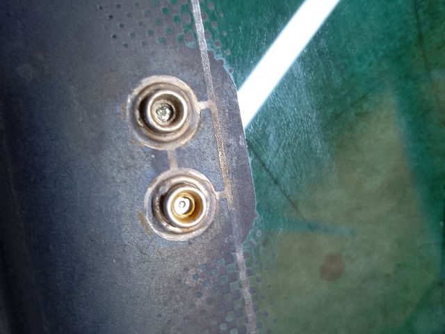 bontott VW SHARAN Jobb C Oszlop Oldalablak Üveg