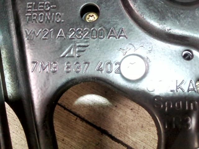 bontott VW SHARAN Jobb első Ablakemelő Szerkezet (Elektromos)