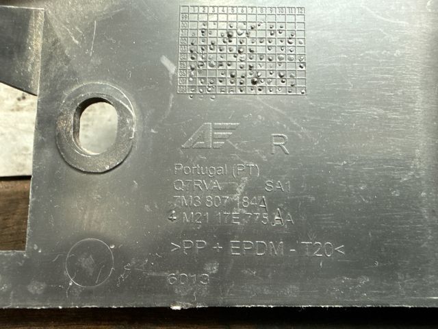 bontott VW SHARAN Jobb első Oldal Lökhárító Tartó (Műanyag)