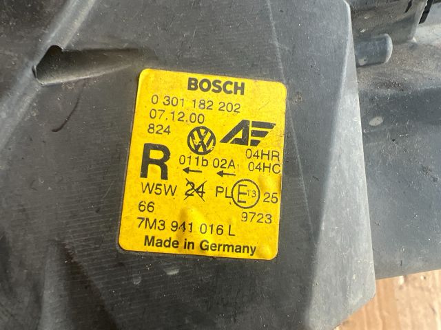 bontott VW SHARAN Jobb Fényszóró