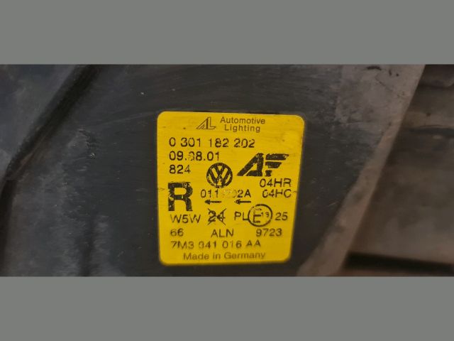 bontott VW SHARAN Jobb Fényszóró