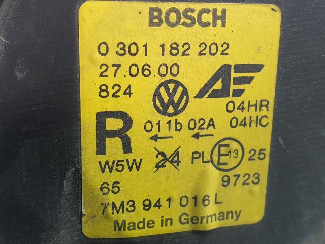 bontott VW SHARAN Jobb Fényszóró