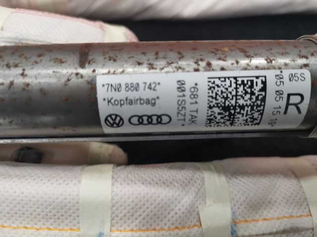 bontott VW SHARAN Jobb Függönylégzsák és Oldallégzsák