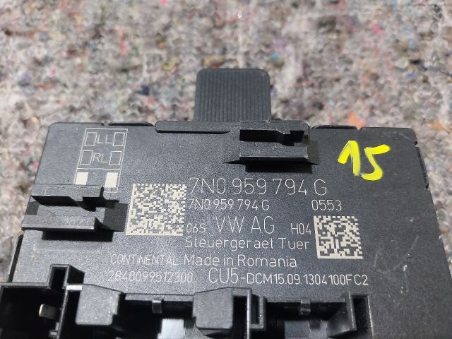 bontott VW SHARAN Jobb hátsó Ajtó Vezérlőegység