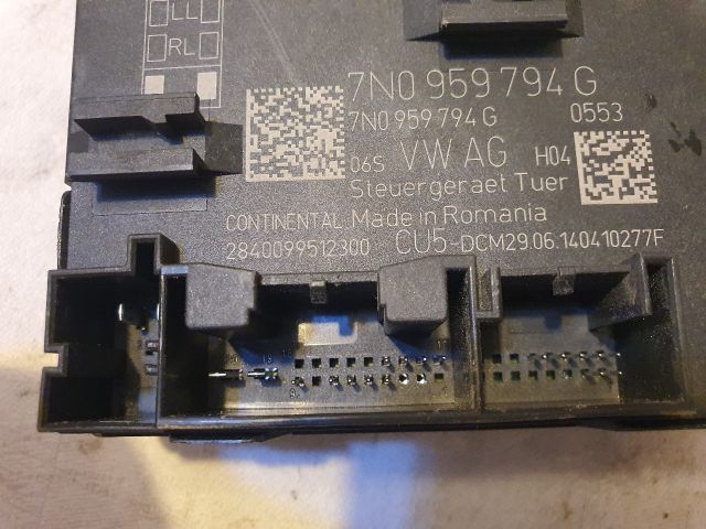 bontott VW SHARAN Jobb hátsó Ajtó Vezérlőegység