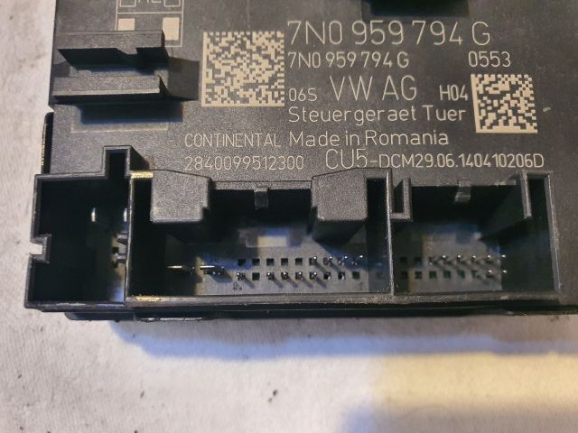 bontott VW SHARAN Jobb hátsó Ajtó Vezérlőegység