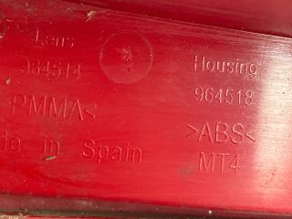 bontott VW SHARAN Jobb Hátsó Lámpa