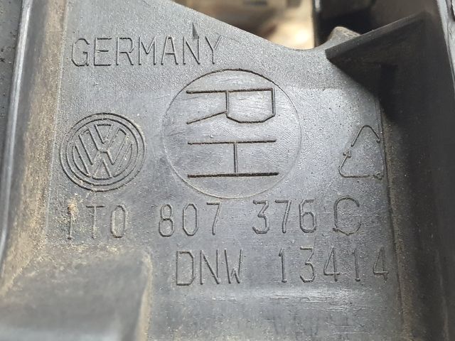 bontott VW SHARAN Jobb hátsó Oldal Lökhárító Tartó (Műanyag)