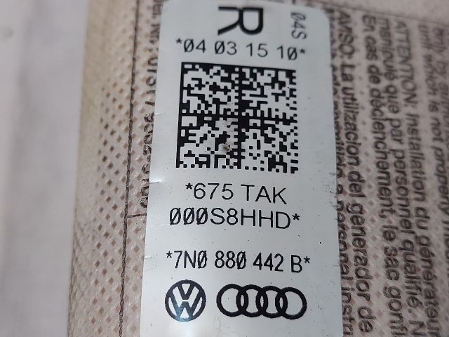 bontott VW SHARAN Jobb Oldallégzsák