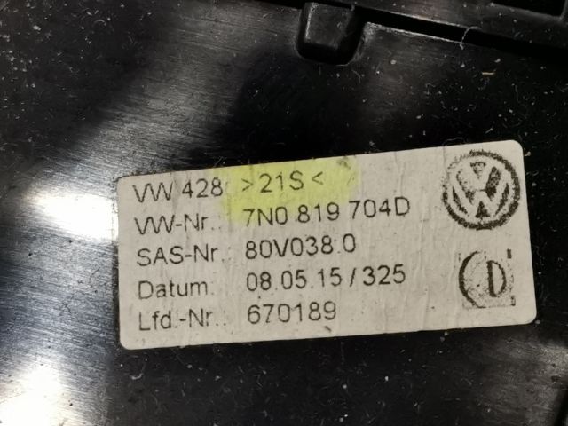 bontott VW SHARAN Jobb Szellőző