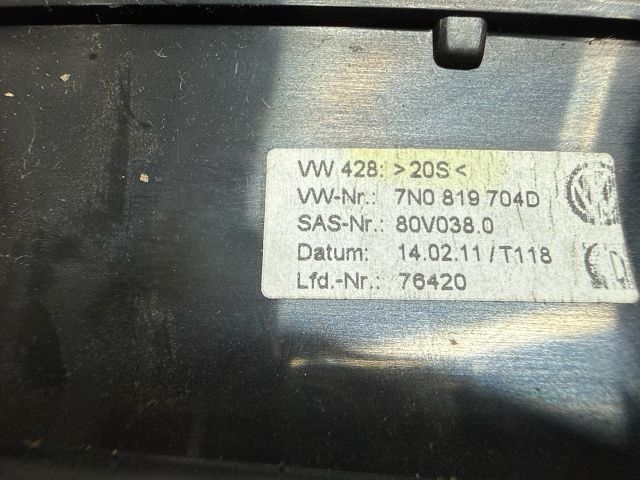 bontott VW SHARAN Jobb Szellőző