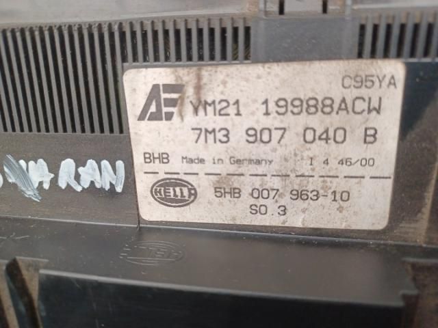 bontott VW SHARAN Klíma Kapcsoló