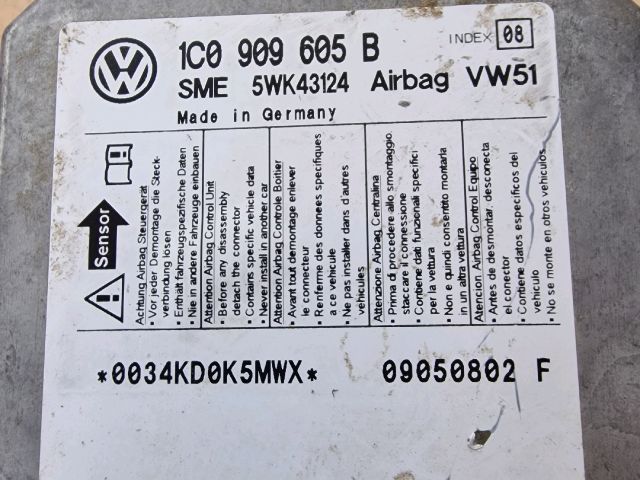 bontott VW SHARAN Légzsák Elektronika