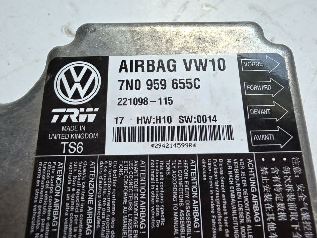 bontott VW SHARAN Légzsák Elektronika