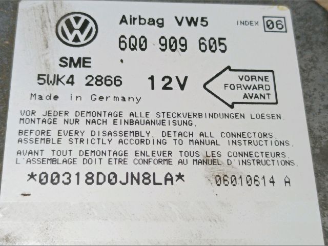 bontott VW SHARAN Légzsák Elektronika