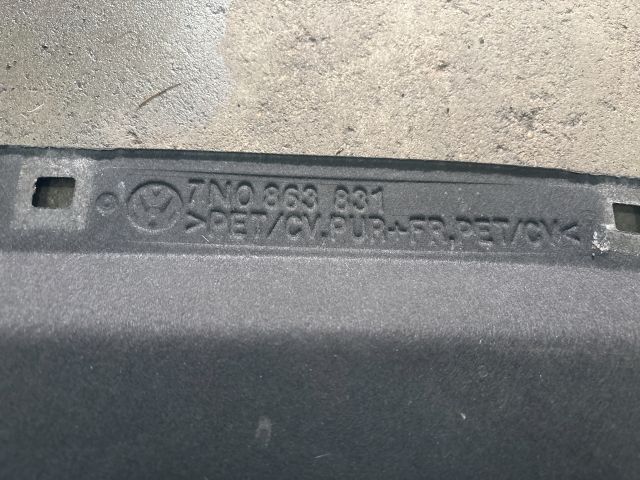 bontott VW SHARAN Motorháztető Szigetelés