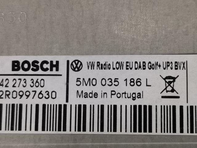 bontott VW SHARAN Rádió / CD