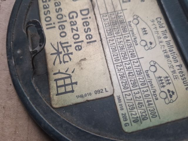 bontott VW SHARAN Tankajtó