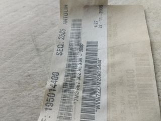 bontott VW SHARAN Tetőkárpit