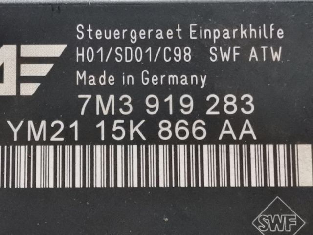 bontott VW SHARAN Tolatóradar Elektronika