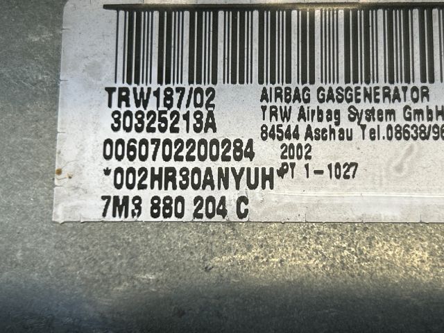 bontott VW SHARAN Utasoldali Légzsák