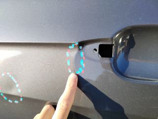 bontott VW T-CROSS Bal első Ajtó (Üres lemez)