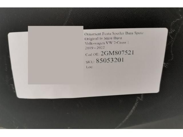 bontott VW T-CROSS Hátsó Lökhárító Alsó (Műanyag)