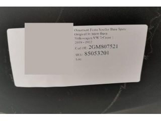 bontott VW T-CROSS Hátsó Lökhárító Alsó (Műanyag)