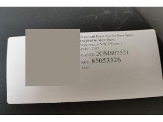 bontott VW T-CROSS Hátsó Lökhárító Alsó (Műanyag)