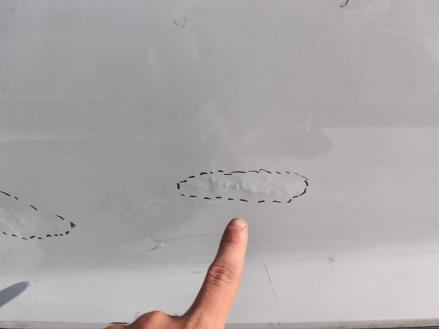 bontott VW T-ROC Bal első Ajtó (Üres lemez)