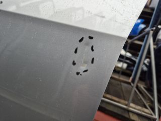 bontott VW T-ROC Bal első Ajtó (Üres lemez)