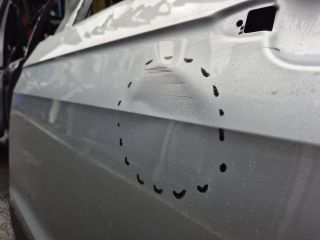 bontott VW T-ROC Bal első Ajtó (Üres lemez)