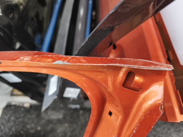 bontott VW T-ROC Bal első Ajtó (Üres lemez)