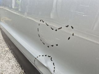 bontott VW T-ROC Bal első Ajtó (Üres lemez)