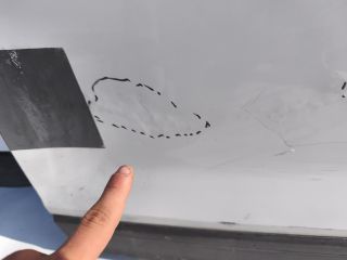 bontott VW T-ROC Bal első Ajtó (Üres lemez)