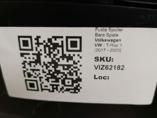 bontott VW T-ROC Hátsó Lökhárító Alsó (Műanyag)