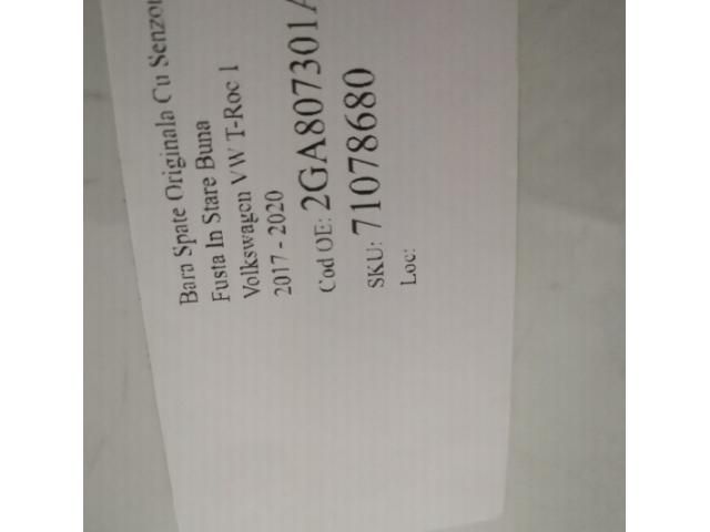 bontott VW T-ROC Hátsó Lökhárító (Részeivel)