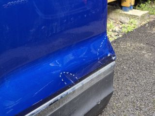 bontott VW T-ROC Jobb hátsó Ajtó (Üres lemez)