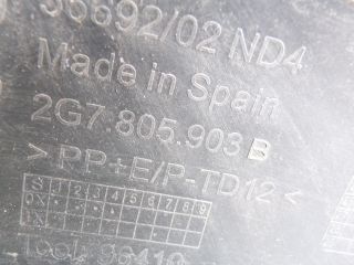 bontott VW TAIGO Első Lökhárító Alsó (Műanyag)