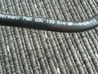 bontott VW TIGUAN Kartergázcső