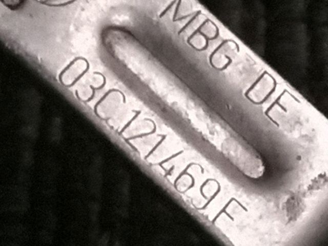 bontott VW TIGUAN Turbó Vízcső (Visszatérő)