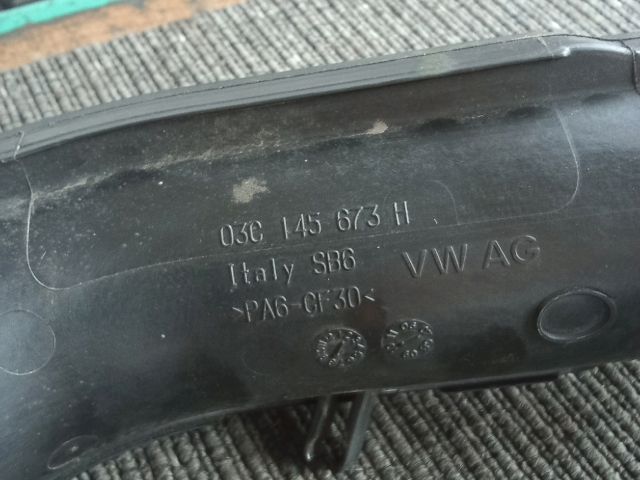 bontott VW TIGUAN Turbócső