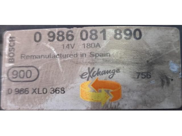 bontott VW TIGUAN Generátor